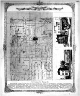 Township 6 North Range 5 West, Cabbott Residence, Store of Abbotts Robinson, Madison County 1873 Microfilm